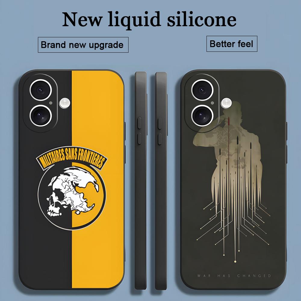 Phone Cases Metal - Classic Metal Gear Game Phone Case