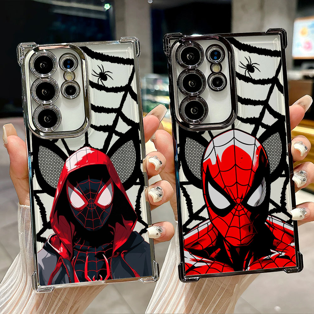 Phone Cases Samsung S25 - Spiderman Miles Morales Heroes Case For