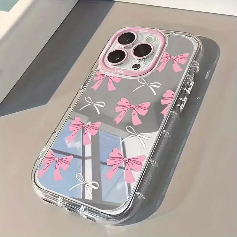 Phone Cases Y2K - Simple Blue Pink Bow Girl Cute