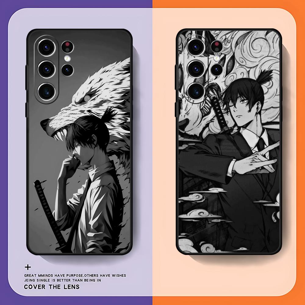 Phone Cases Samsung S25 - Chainsaw Man Aki Hayakawa Phone Case