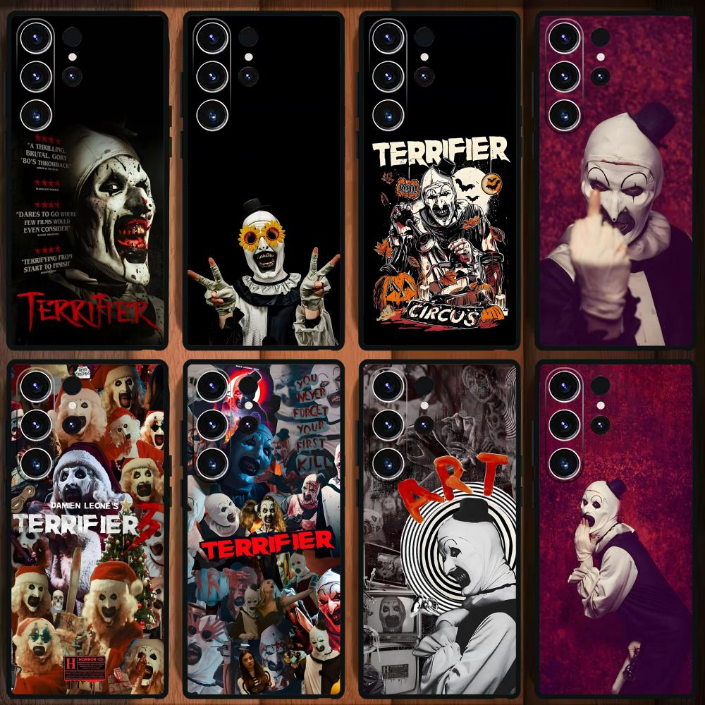 Phone Cases Samsung S25 - Art the Clown Phone Case For