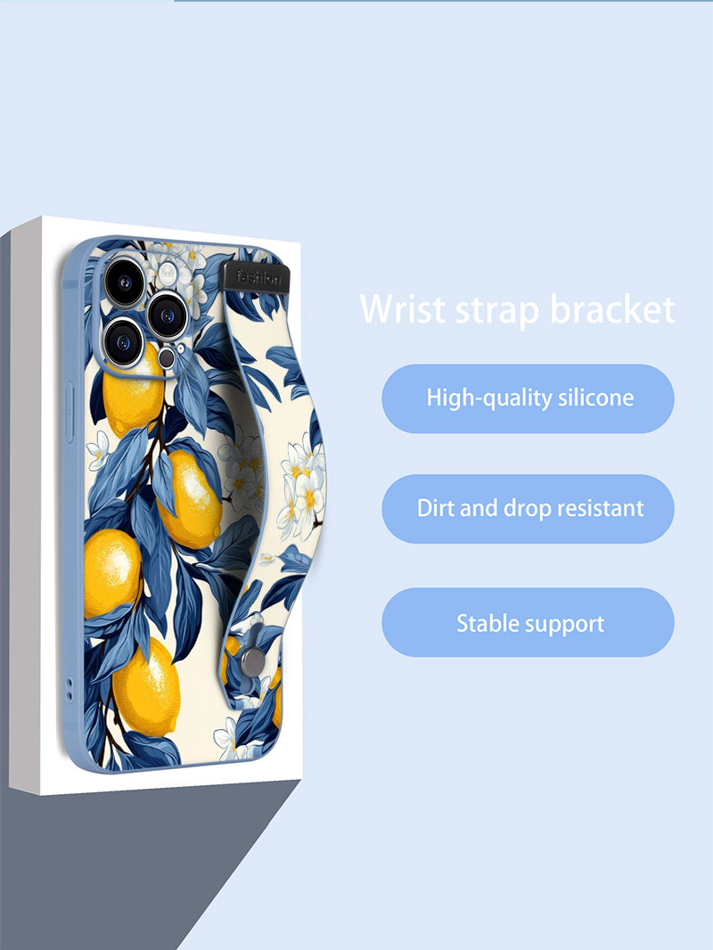 Phone Cases Drawing - Fruit Lemon Colorful Star Flower Art