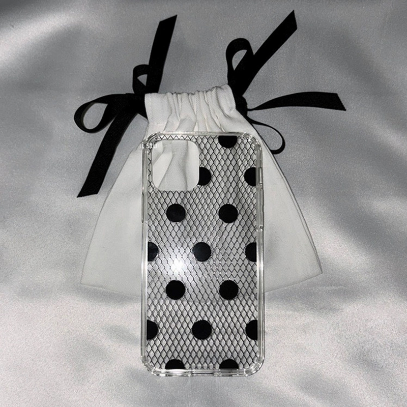 Phone Cases Y2K - Ins Sexy Girl Wave Point Lace