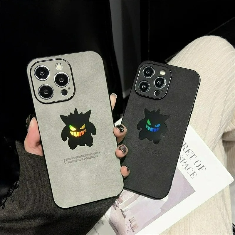Cartoon Anime Gengar Leather T - огляд і ціна Phone Cases Otterbox