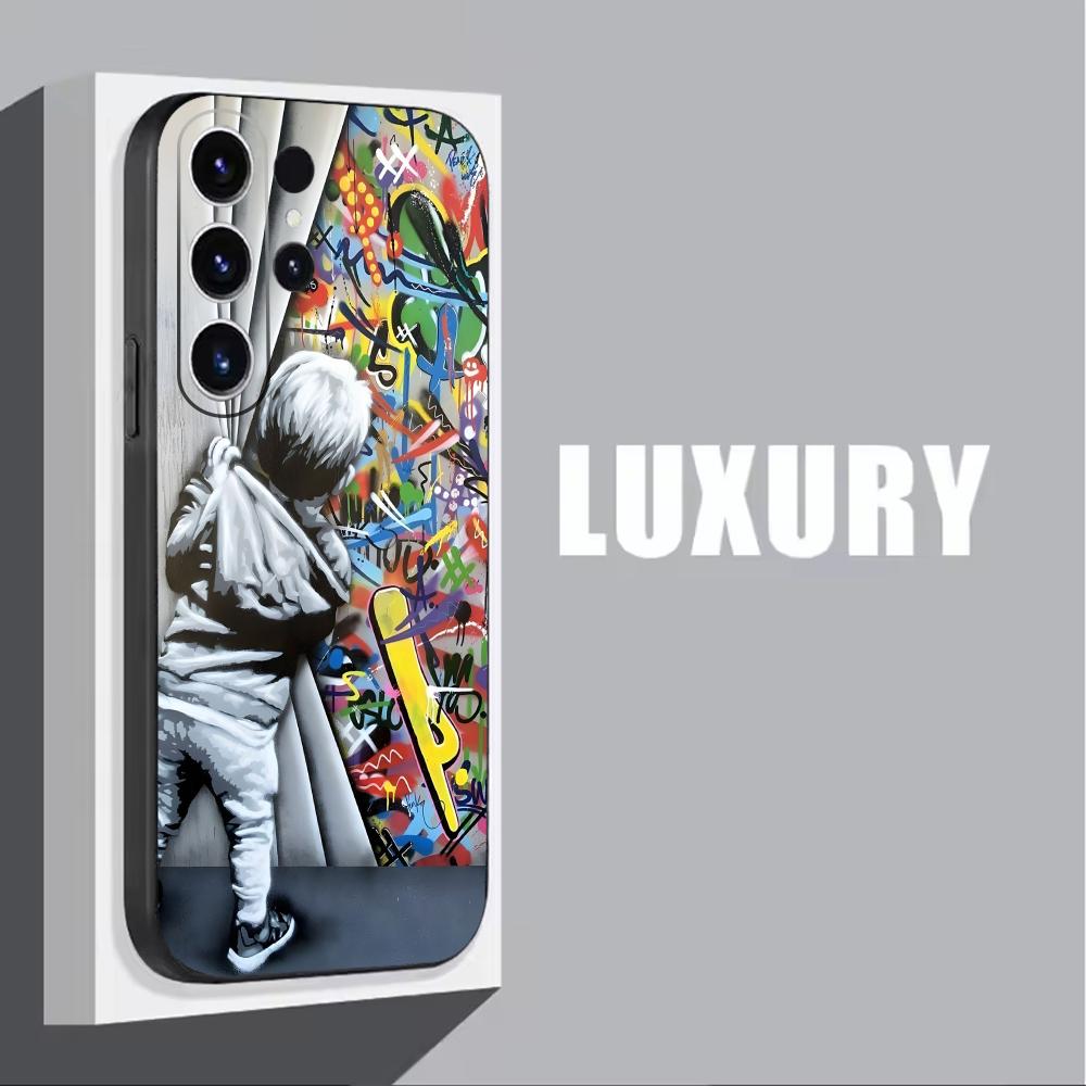 Banksy Graffiti Art  Phone Cas - огляд і ціна Phone Cases Samsung S25