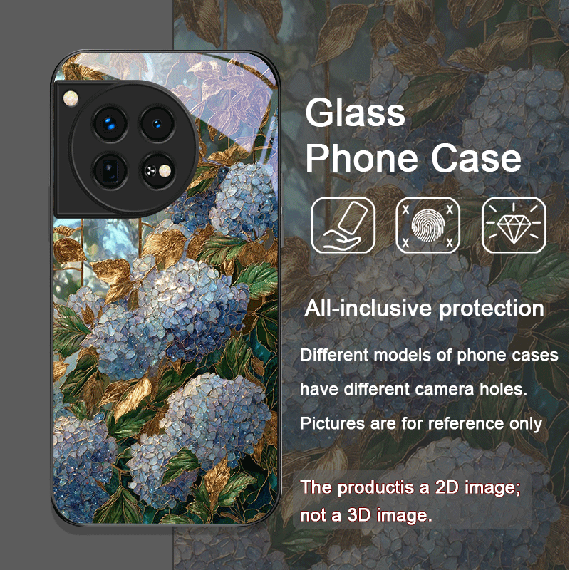 Elegant Flower Blue Hydrangea  - огляд і ціна Phone Cases Oneplus