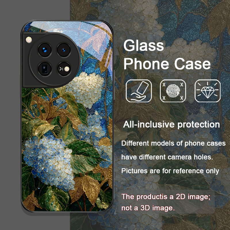 Elegant Flower Blue Hydrangea  - огляд і ціна Phone Cases Oneplus