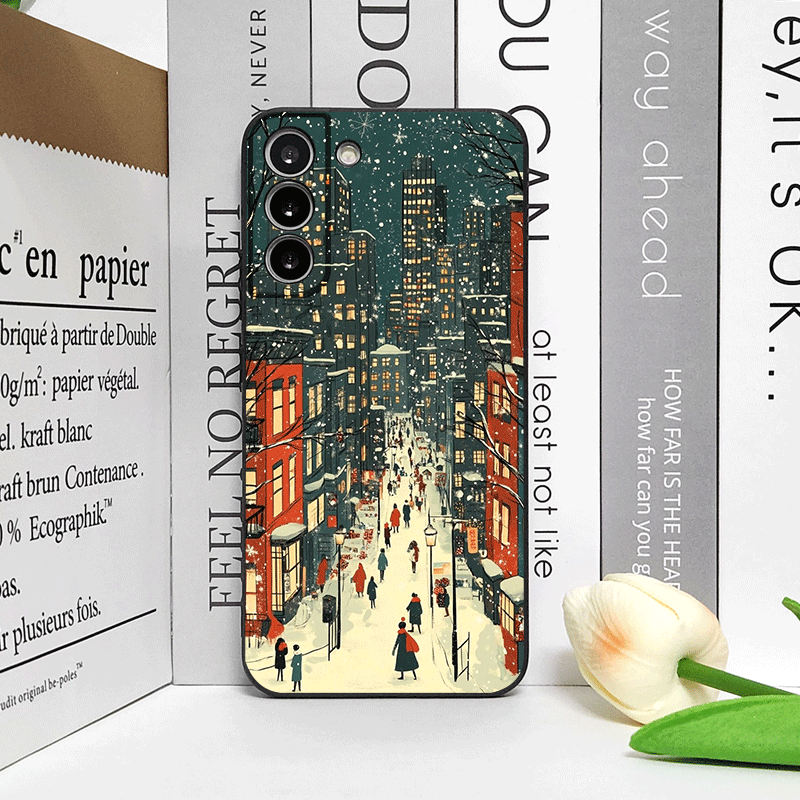 Christmas Snow Street Shop Win - огляд і ціна Phone Cases Oneplus