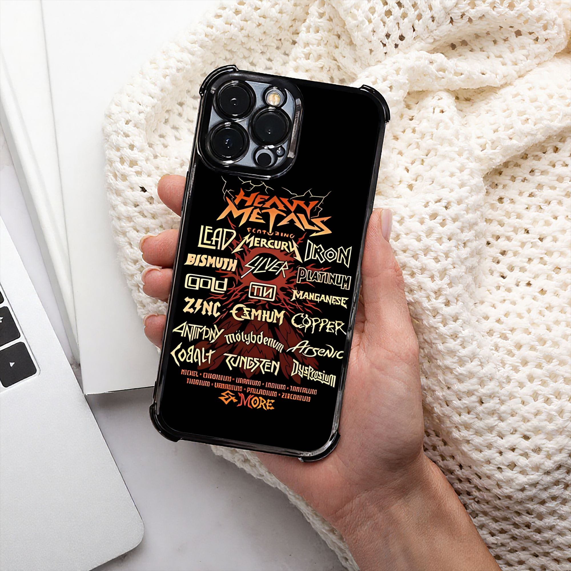 Parody Phone Case Heavy Metal  - огляд і ціна Phone Cases Metal