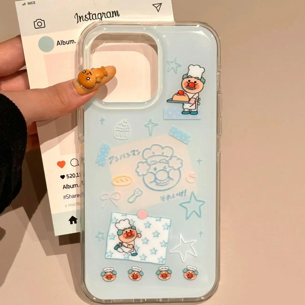 Korean Ins Blue Chef Old Man C - огляд і ціна Phone Cases Y2K