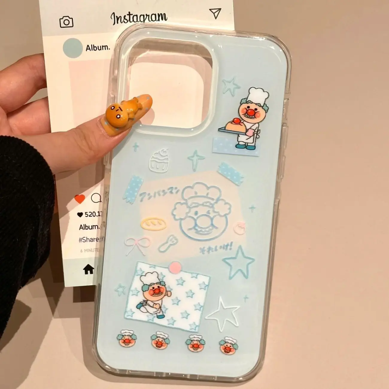 Korean Ins Blue Chef Old Man C - огляд і ціна Phone Cases Y2K