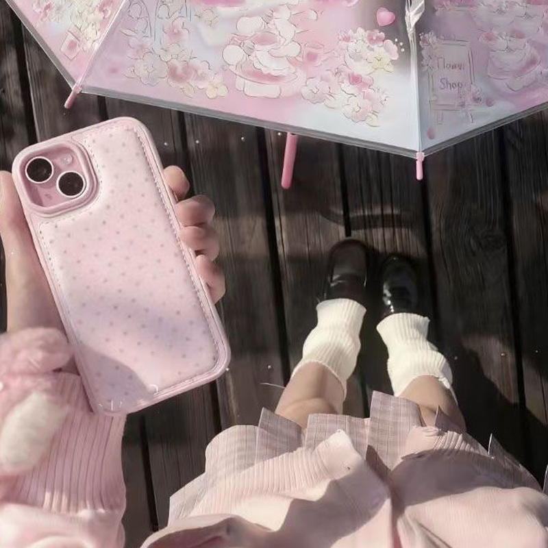 Ins Korean Trendy Cute Pink Po - огляд і ціна Phone Cases Pink