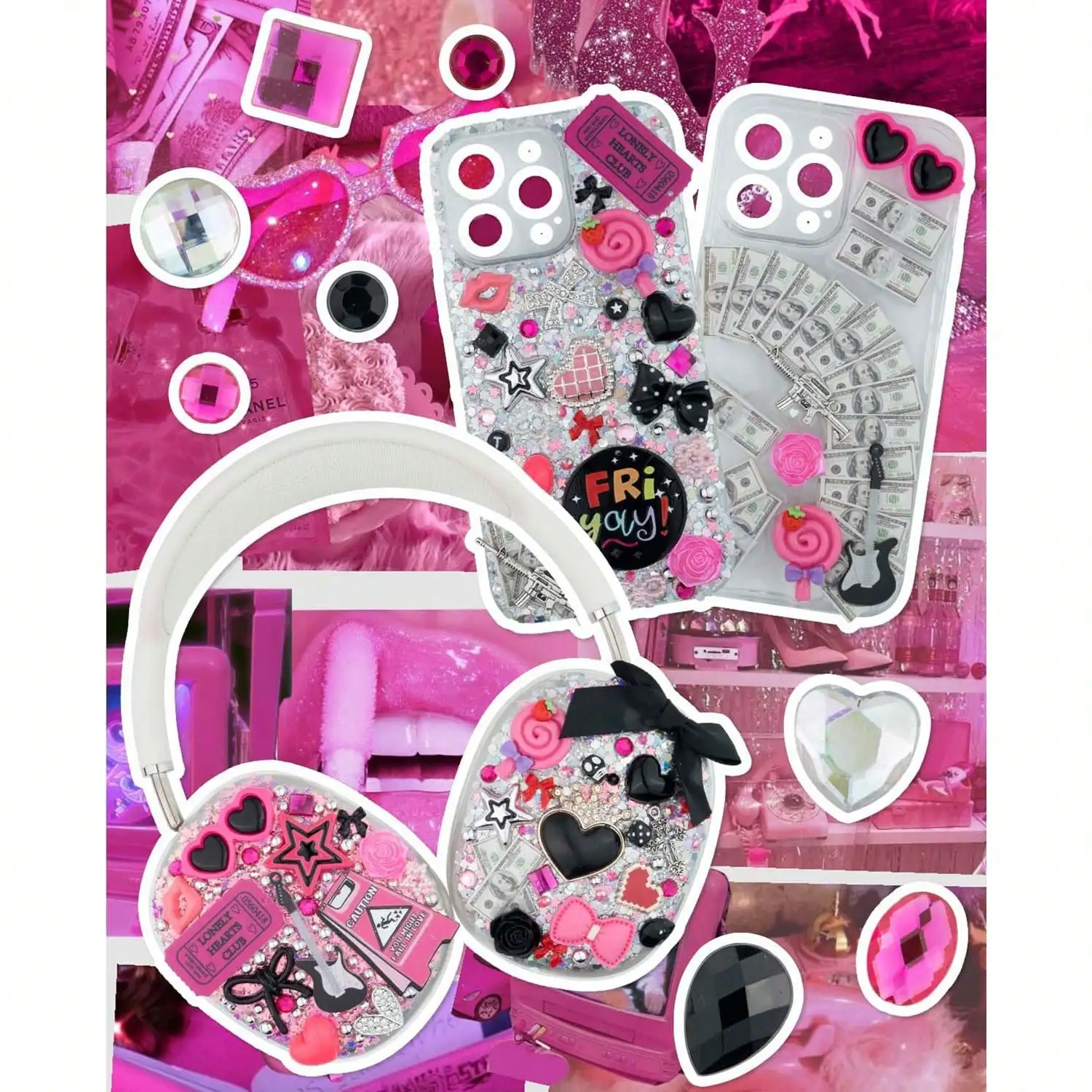 1050 Pcs Junk Phone Case Charm - огляд і ціна Phone Cases Junk