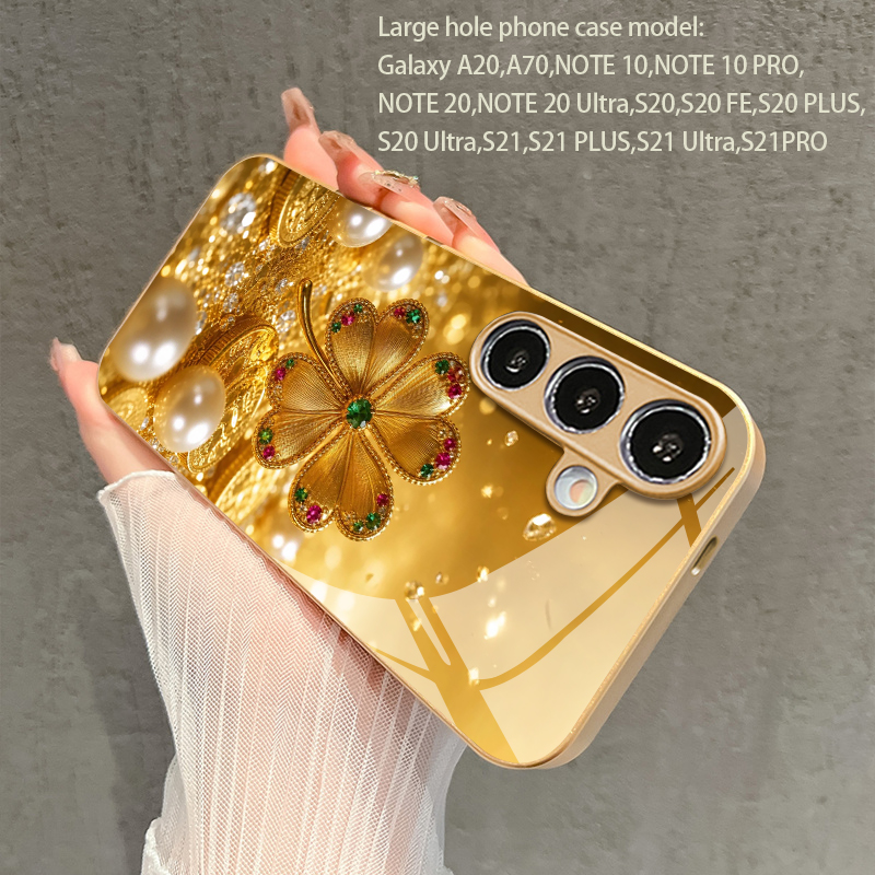 Colorful Gem Four-leaf Pattern - огляд і ціна Phone Cases Metal