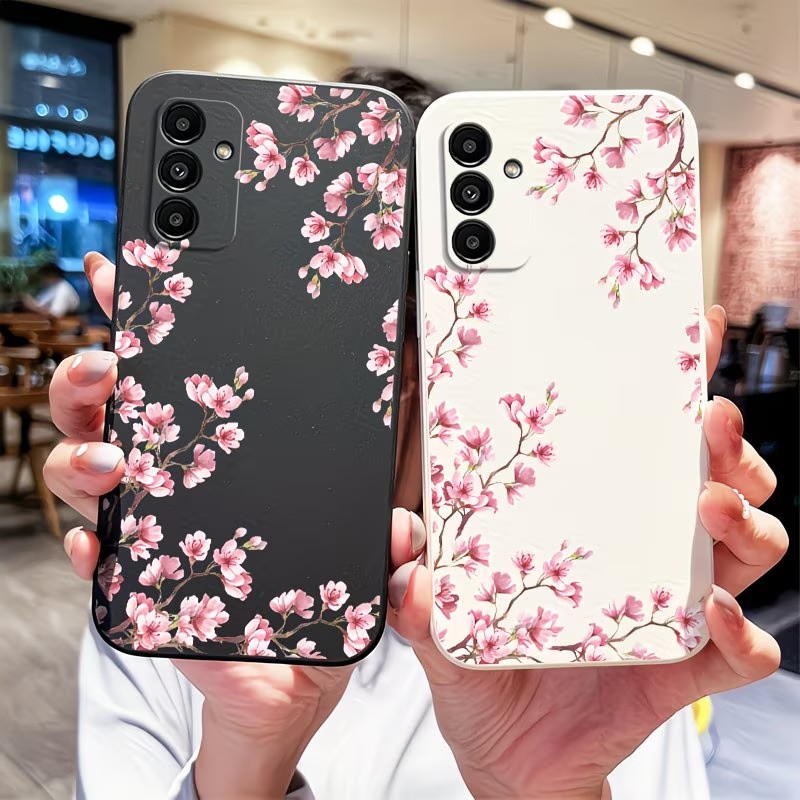 Pink Cherry Blossom Branch Pri - огляд і ціна Phone Cases Pink