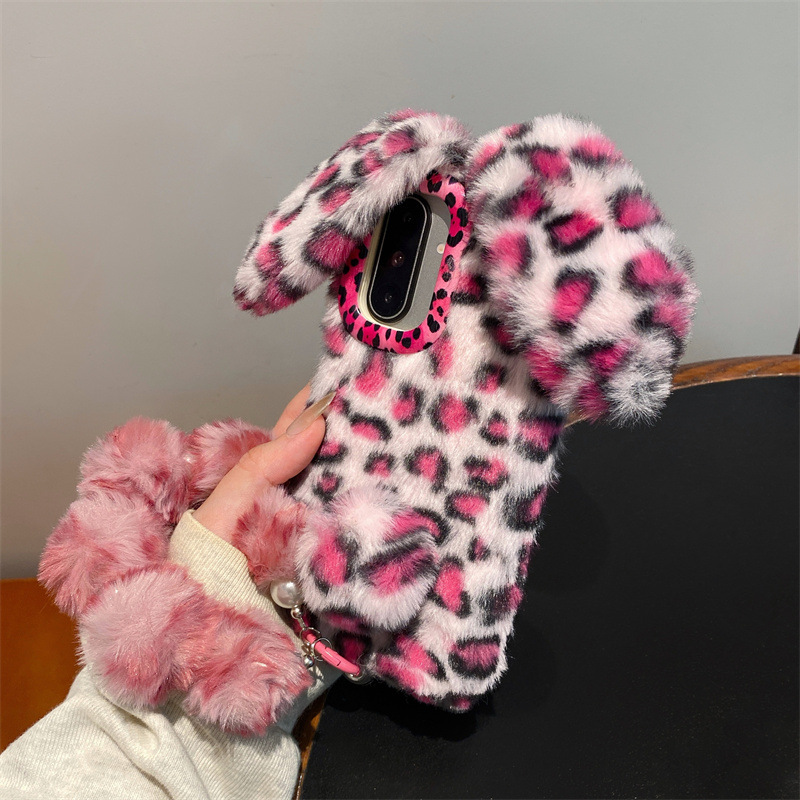 Luxury 3D Leopard Print Rabbit - огляд і ціна Phone Cases Samsung S25