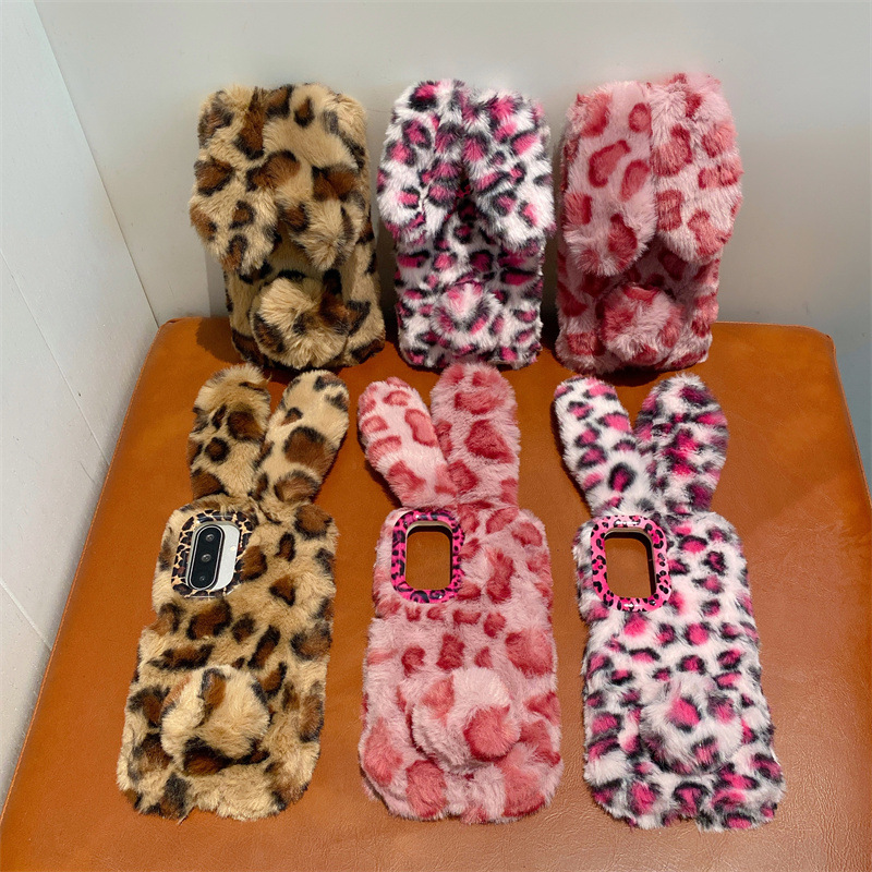 Luxury 3D Leopard Print Rabbit - огляд і ціна Phone Cases Samsung S25