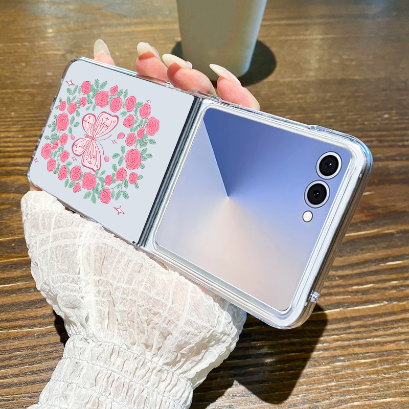 Pink Flowers Pattern Phone Cas - огляд і ціна Phone Cases Pink