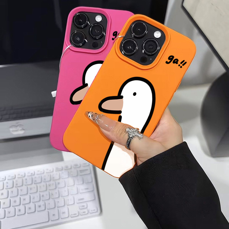 Cartoon Cute Duck Phone Case f - огляд і ціна Cute Anime Case