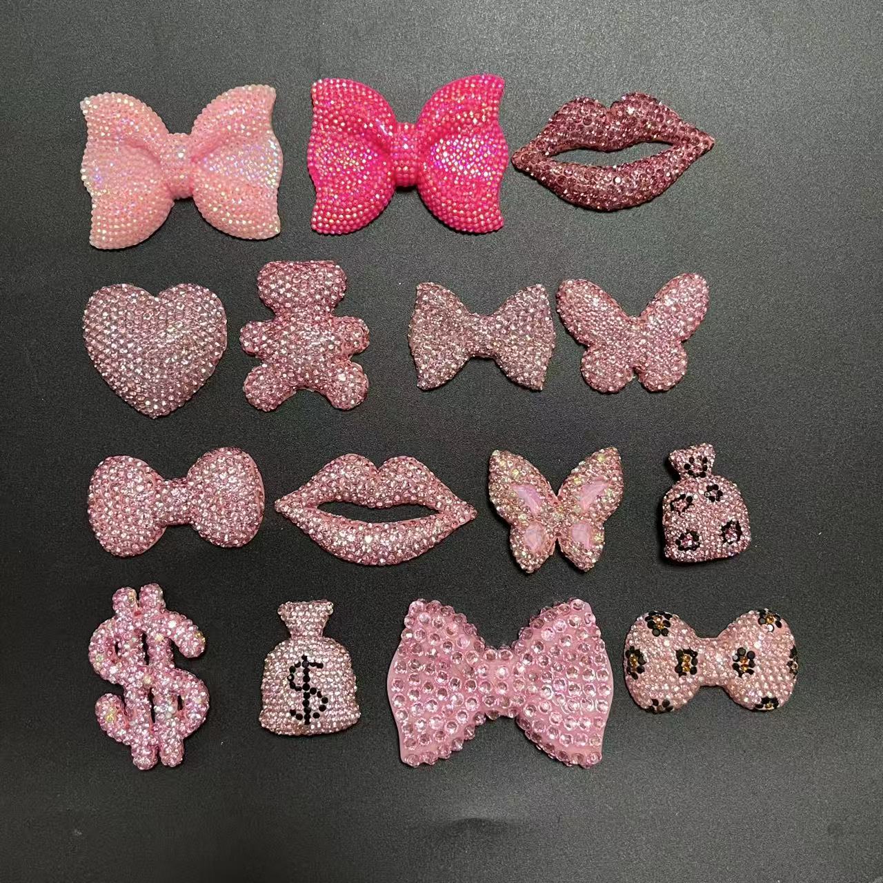 2Pcs Kawaii Bling Pink Diamond - огляд і ціна Phone Cases Junk