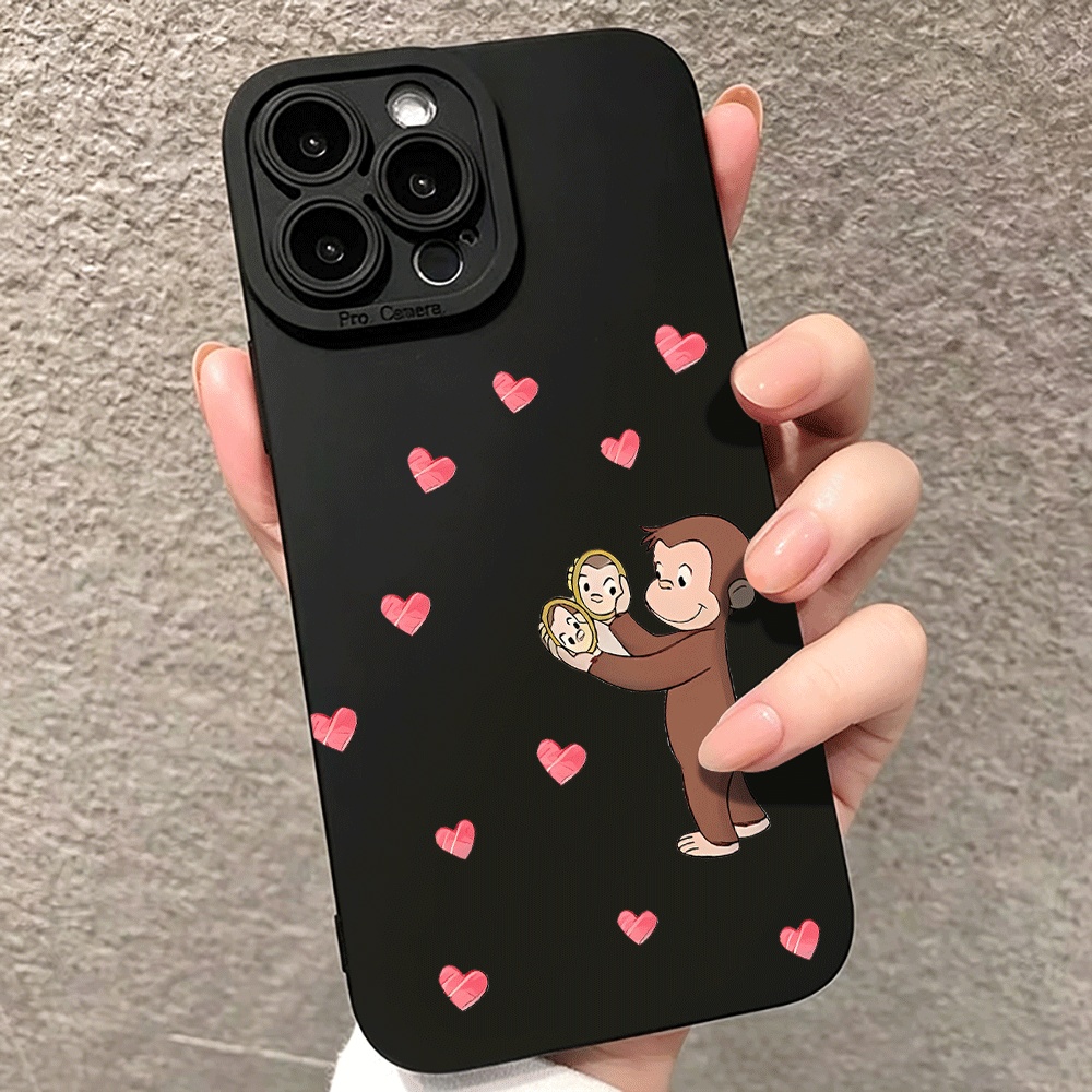 Monkey Pink Heart Phone Case f - огляд і ціна Phone Cases Pink