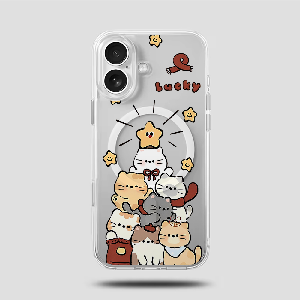 Cute Cartoon Kitten Print Comp - огляд і ціна Cute Cartoon Case