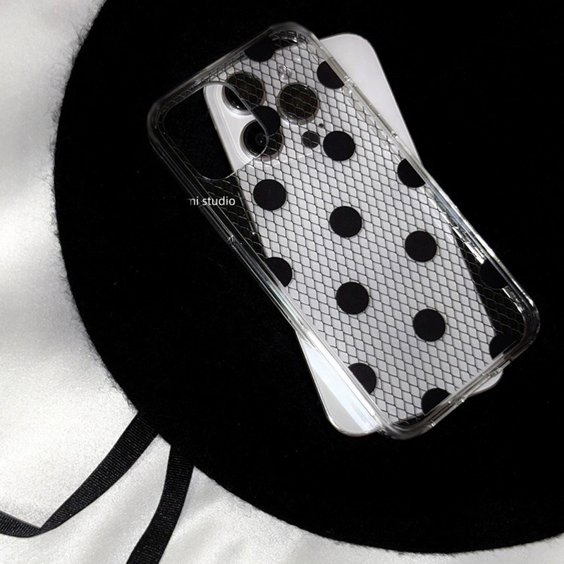 Ins Sexy Girl Wave Point Lace  - огляд і ціна Phone Cases Y2K